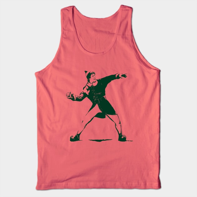 Snowball Thower (green) Tank Top by RangerRob